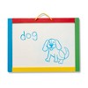Melissa & Doug Magnetic Chalkboard and Dry-Erase Board With 36 Magnets, Chalk, Eraser, and Dry-Erase Pen - 3 of 4