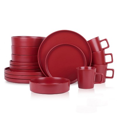 Stone Lain Cleo 16-Piece Stoneware Dinnerware Set, Service for 4