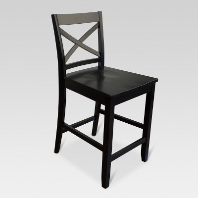 threshold 24 backed counter stool