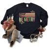 Simply Sage Market Women's Graphic Sweatshirt Be Merry Stripes - 2 of 2