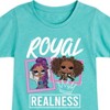 Girls' - LOL Surprise! - Royal Realness Fitted Short Sleeve Graphic T-Shirt - 2 of 4