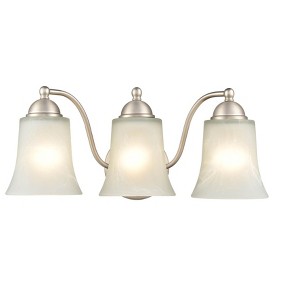 Millennium Lighting 3 - Light Vanity in  Satin Nickel - 1 of 2