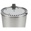 EchoSmile 5.9 in. Brushed Silver Stainless Steel Wood Outdoor Portable Tabletop Fire Pit - 3 of 4