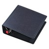 Cardinal SuperLife Easy Open Locking Slant-D Ring Binder, 3 Rings, 4" Capacity, 11 x 8.5, Black - 4 of 4