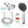 Itopfox High Pressure Handheld Shower Head with 5-Settings Powerful Water Spray, Stainless Steel Hose and Adjustable Mount for Strong Water Flow - 3 of 4