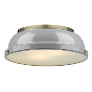 Golden Lighting Duncan Flush Mount - 14" - 1 of 1