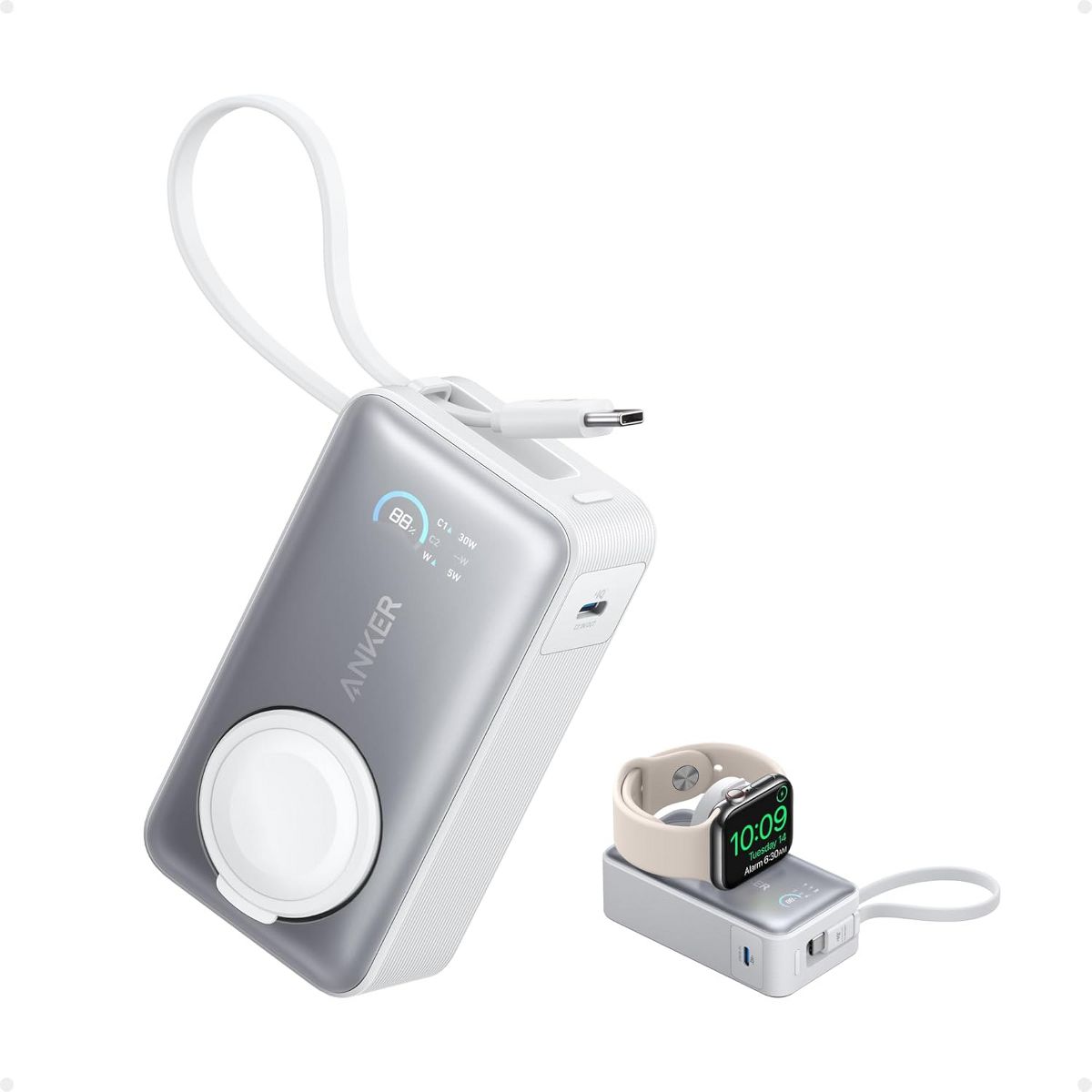 Anker MagGo Power Bank (10K, 35W, For Apple Watch)