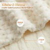 Electric Heated Blanket Throw with 3D Jacquard, Multi Heating Levels & Auto Shut Off, Washable Double-Sided Softness & Cozy Warmth - 4 of 4
