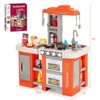 Infans Play Kitchen Set 67 PCS Kitchen Toy For Kids W/Food &Realistic Lights & Sounds - 2 of 4