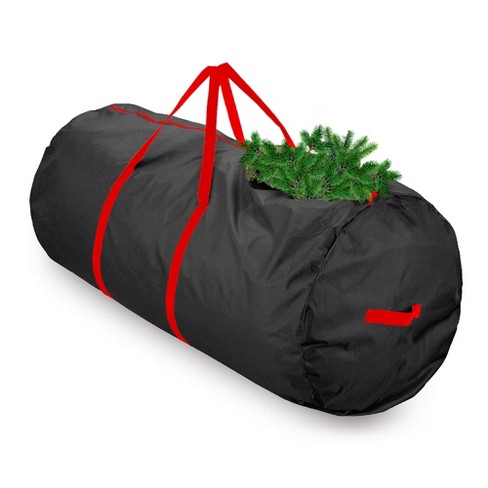 Osto Round Premium Christmas Tree Storage Bag For Disassembled Trees Up To  9 Feet, Tear Proof 600d Oxford 60 X 30 X 30 Black : Target