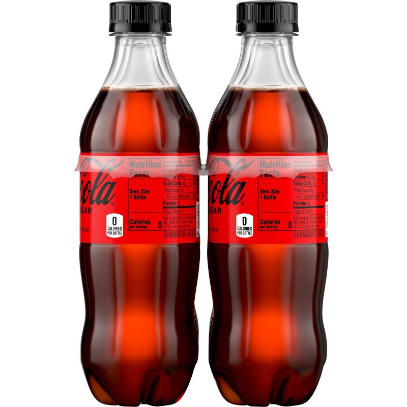 Coca-Cola Zero Sugar - 6pk/16.9 fl oz Bottles, 4 of 12