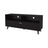 54" Particle Board 1-Door TV Stand with Open Storage and Classic Design for Living Room and Bedroom - 3 of 4