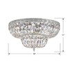 Crystorama Lighting Ceiling Mount 4 - Light Flush Mount in  Polished Chrome - 2 of 2