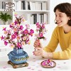 775pcs Flowers Cherry-Blossom Bonsai Building Set Toy for Adults and Kids Aged 8+ - 3 of 4