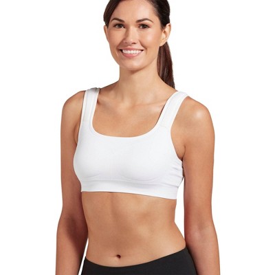 Image of Jockey Women's High Impact Seamfree Sports Bra L White