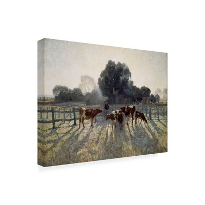 Trademark Fine Art -Elioth Gruner  'Spring Frost' Canvas Art