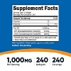 Nutricost Fish Oil Omega 3 Softgels with EPA & DHA (1000mg of Fish Oil, 560mg of Omega-3), 240 Softgels, GMO-Free, Gluten Free. - 2 of 4