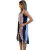 Riviera Sun Tie Dye Summer Dress - Beach Cover Up - 2 of 3