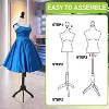 BestMassage Female Mannequin Female Dress Form Mannequin for Sewing Counter Window Display - 3 of 4