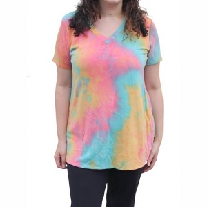 Women's Mango Ginger Tie Dye Top - HEIMISH USA - 1 of 3