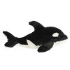 Aurora Medium Splash Flopsie Adorable Stuffed Animal Black 12" - image 3 of 4