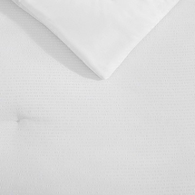 Tommy Bahama 8pc Queen Seersucker Solid Comforter Bedding Set White — фото 7