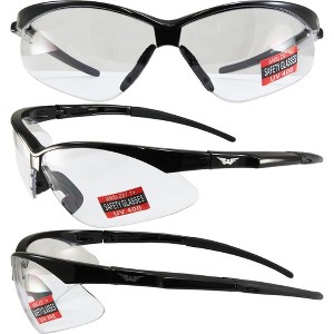Global Vision Eyewear Fast Freddie Safety Motorcycle Glasses with Clear Lenses - 1 of 1