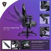 AMERLIFE Gaming Chair Ergonomic PC Game Chair- Lumbar Support Headrest 4D Armrests Computer Chair - 4 of 4