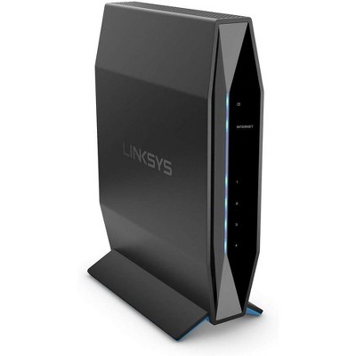 Linksys Dual-Band AX1800 Wi-Fi 6 Router (E7350) Black Manufacturer Refurbished