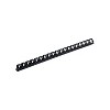 Fellowes Plastic Comb Bindings 3/8" Diameter 55 Sheet Capacity Black 100 Combs/Pack 52325 - 3 of 4