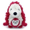TriAction Toys Les Delingos Ptipotos Mom and Baby Hedgehog | Red - 2 of 3