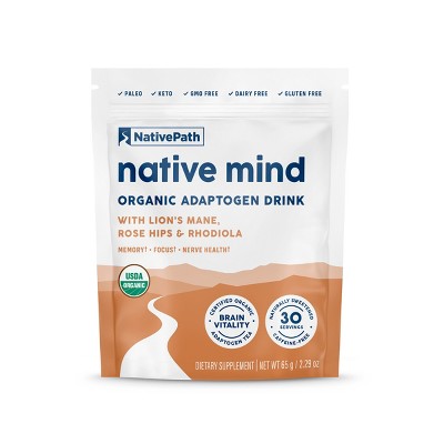 NativePath Native Mind, 65 g, 2.29 oz, 30 Servings