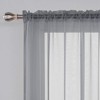 100 Inch Width Sheer Curtain 1 Panel - 4 of 4