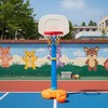 Gymax Adjustable Basketball Hoop Stand for Kids and Children Ideal for Indoor and Outdoor Play and Sports Activities - 2 of 4