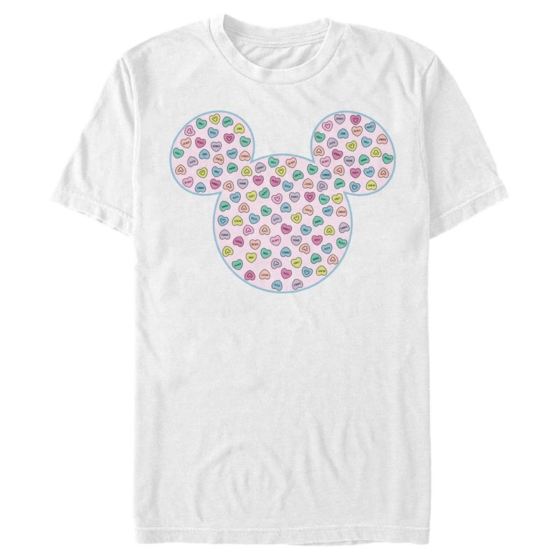 Men's Mickey & Friends Candy Filled Logo T-Shirt, 1 of 6