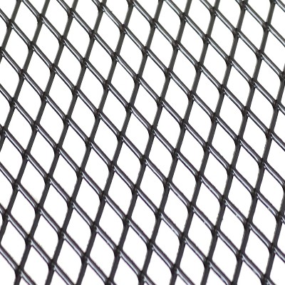 Curved Black Mesh Metal Outdoor Fire Pit Bench Set of 4