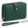 BEAFUP Women's Wallet ,RFID Blocking Soft Leather Bifold Wallet- Compact Card Holder with ID Window, Durable Everyday Use & Travel for Ladies - 2 of 4