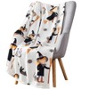 Kate Aurora Halloween Witches & Friends Oversized Ultra Soft & Plush Accent Throw Blanket - 50 in. W x 70 in. L - 3 of 3