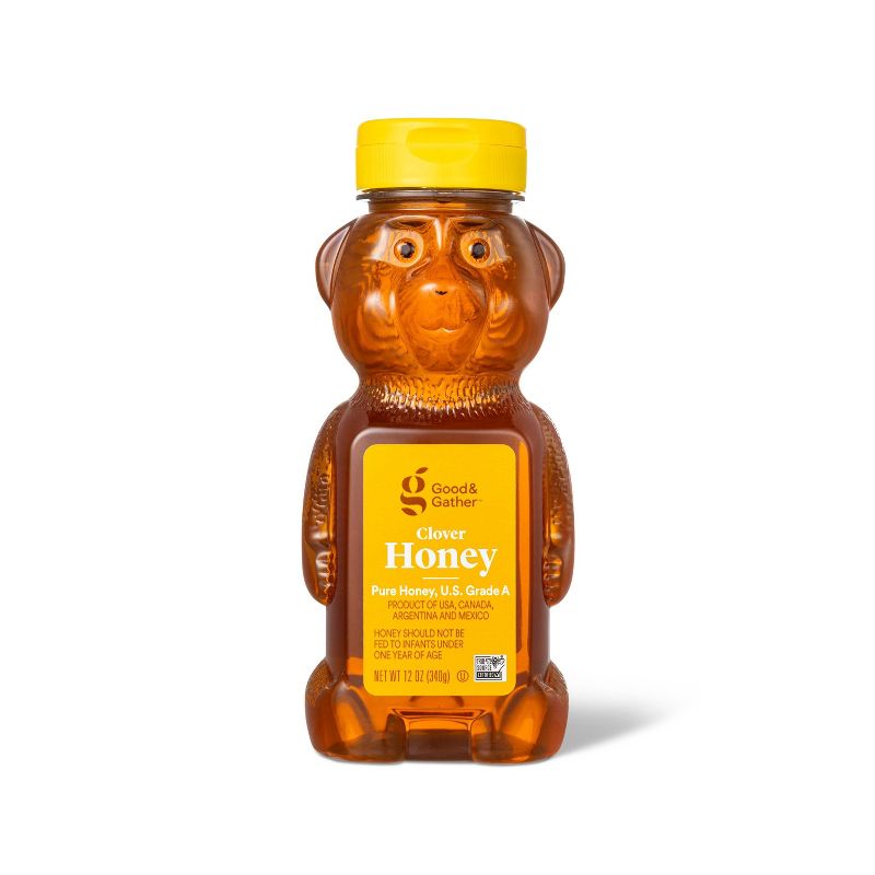 Pure Clover Honey - 12oz - Good &#38; Gather&#8482;, 1 of 9
