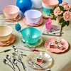 Silver Spoons Elegant Disposable Plastic Plates for Party, Heavy Duty Mint Disposable Plate Set, (10 PC) - Chateau	 - 2 of 2