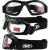 2 Pairs of Global Vision Eyewear Trip Safety Motorcycle Goggles - 2 of 3