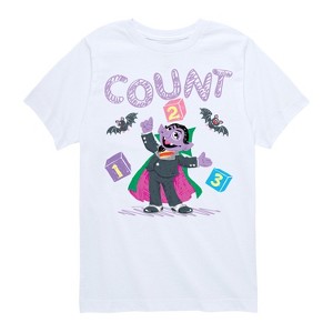 Boys' - Sesame Street - Count Von Count Doodle Short Sleeve Graphic T-Shirt - 1 of 4