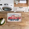 Stupell Industries Let Freedom Ring Truck Printed Anti-Fatigue Floor Mat, design by Kim Allen, 30"x18" - 3 of 4