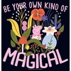 Girl's Peppa Pig Be Your Own Kind of Magical Forest T-Shirt - 2 of 4