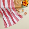 Market & Place Cotton Cabana Stripe Beach Towel Set - 2 of 4