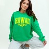 Simply Sage Market Women's Graphic Sweatshirt Hawaii Varsity Grunge - 2 of 3