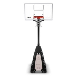 Spalding 54" Glass Portable BEAST Basketball Hoop - 1 of 4