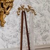 Slickblue Gold Pewter Bird Hooks, Decorative Wall Hanger, Set of 5, Vintage Style, 11"x1.75"x4.5" - 3 of 4