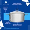 Chantal Induction 21 Steel 8 qt. Stock Pot w/ Glass Lid and Steamer Insert - 4 of 4