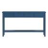 CAVINAS Modern Entryway Table with the Drawers and 1 Bottom Shelf,Console Tables  for Entryway,Hallway,Foyer - 2 of 4
